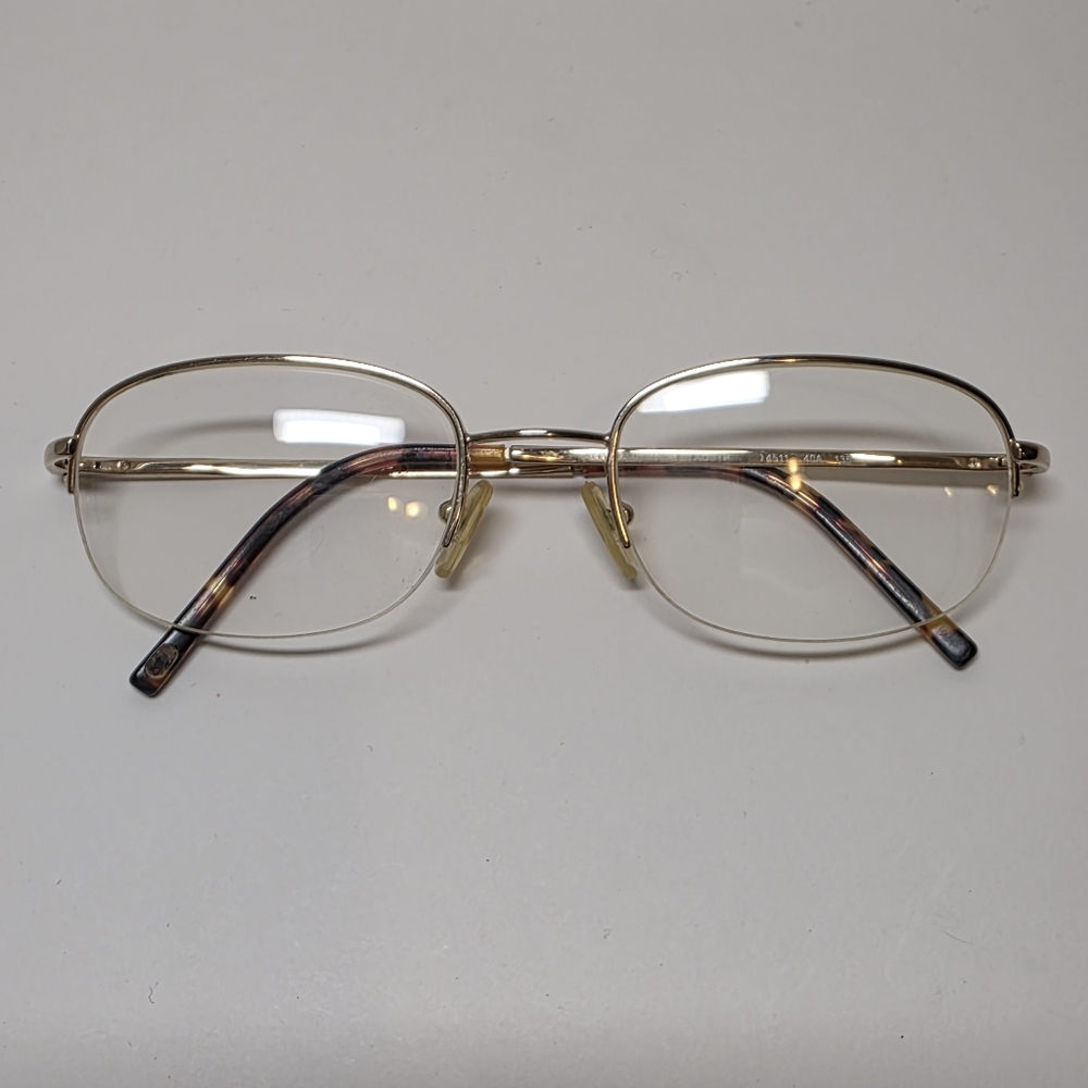 Authentic Christian Dior 4511 Gold Metal Tortoiseshell Eyeglass Frames 40A-135 - Picture 7 of 7